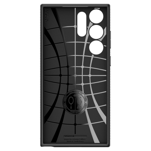 Etui Do Galaxy S23 Ultra Spigen Liquid Air Czarny Matowy