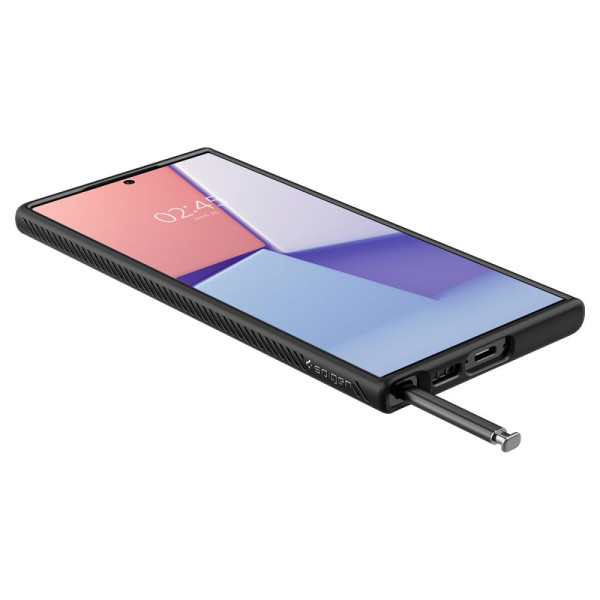 Etui Do Galaxy S23 Ultra Spigen Liquid Air Czarny Matowy