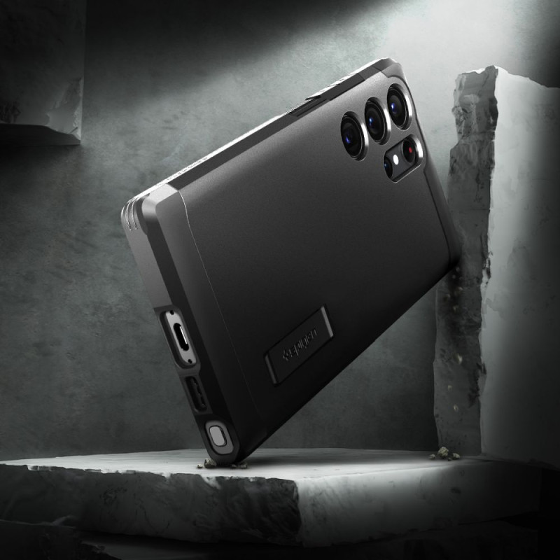 Etui Do Galaxy S23 Ultra Spigen Tough Armor Czarny