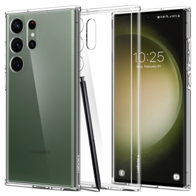 Etui Do Galaxy S23 Ultra Spigen Ultra Hybrid Przezroczysty