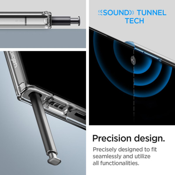 Etui Do Galaxy S23 Ultra Spigen Ultra Hybrid Przezroczysty