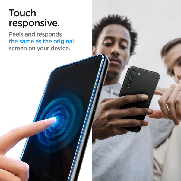 2x Szkło Hartowane Spigen Glas.Tr " Ez Fit " Galaxy S23+ Plus