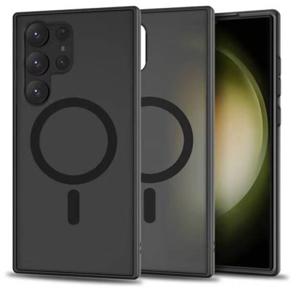 Etui Do Galaxy S23 Ultra Tech-Protect Magmat MagSafe Czarny Matowy