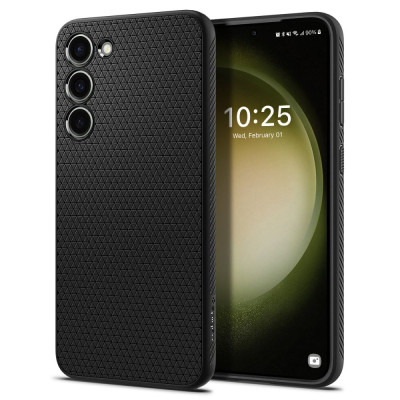 Etui Do Galaxy S23 Spigen Liquid Air Czarny Matowy