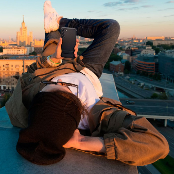 Etui Do Galaxy S23 Spigen Rugged Armor Czarny Matowy