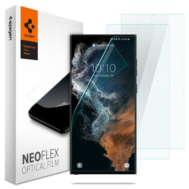 2x Folia Hydrożelowa Spigen Neo Flex Galaxy S22 Ultra