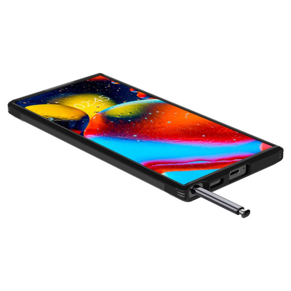 Etui Do Galaxy S22 Ultra Spigen Tough Armor Czarny