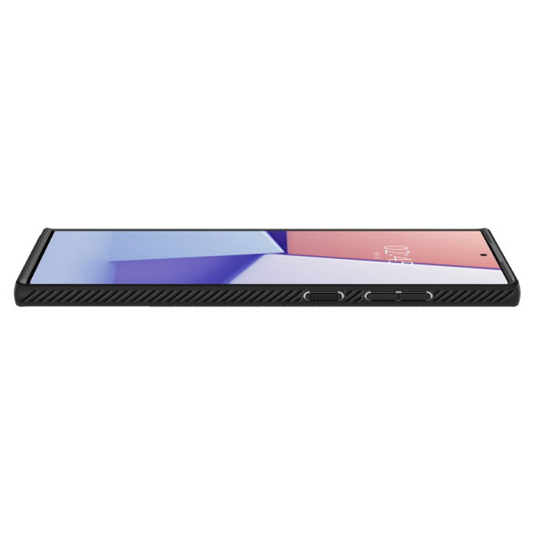 Etui Do Galaxy S22 Ultra Spigen Liquid Air Czarny Matowy
