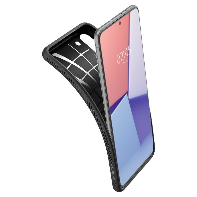 Etui Do Galaxy S21 Spigen Liquid Air Czarny Matowy