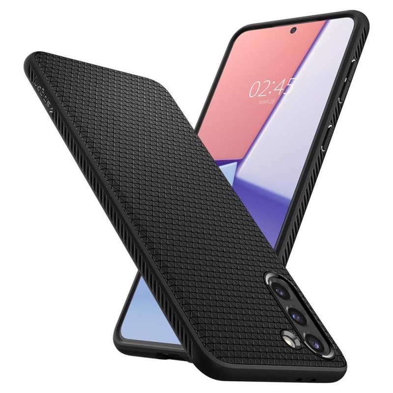 Etui Do Galaxy S21 Spigen Liquid Air Czarny Matowy
