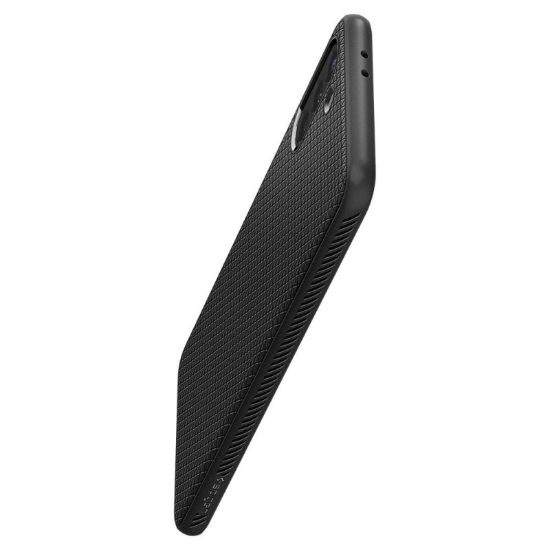 Etui Do Galaxy S21 Spigen Liquid Air Czarny Matowy