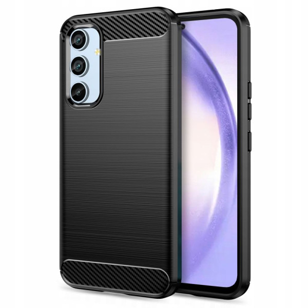 Etui Do Galaxy A54 5G Tech-Protect Tpucarbon Czarny