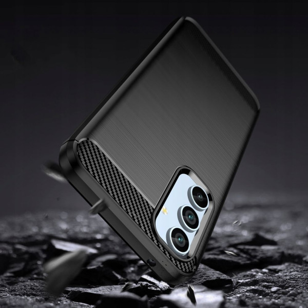 Etui Do Galaxy A54 5G Tech-Protect Tpucarbon Czarny