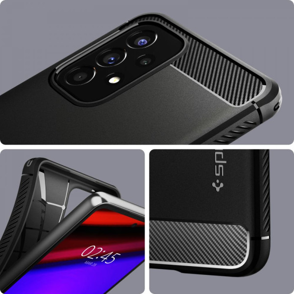 Etui Do Galaxy A53 5G Spigen Rugged Armor Czarny Matowy