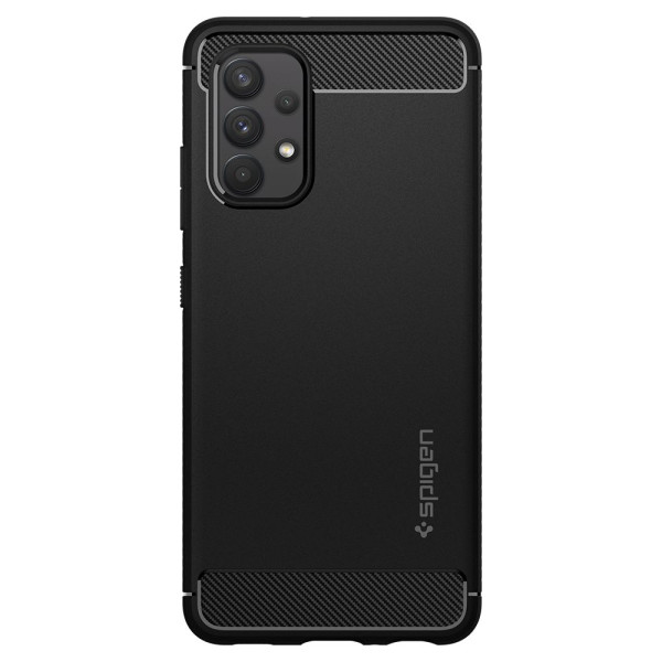 Etui Do Galaxy A52 / A52S Spigen Rugged Armor Czarny Matowy