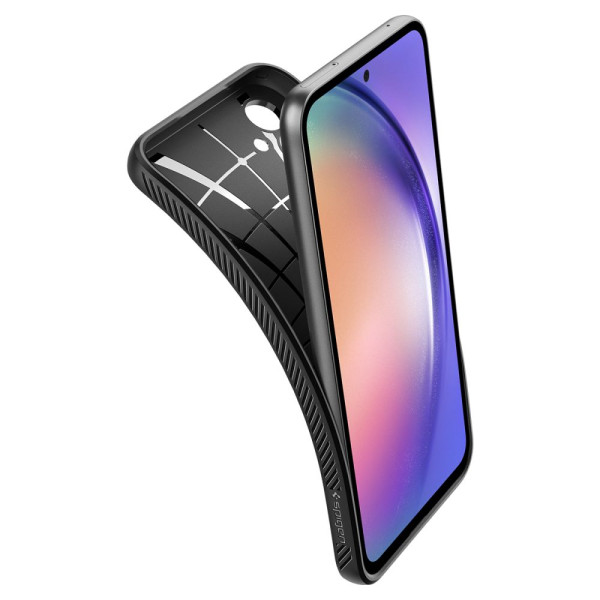 Etui Do Galaxy A54 5G Spigen Liquid Air Czarny Matowy