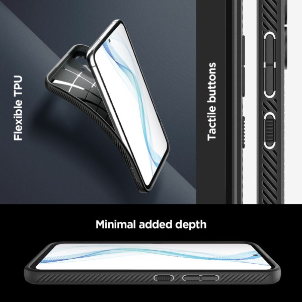 Etui Do Galaxy A54 5G Spigen Liquid Air Czarny Matowy