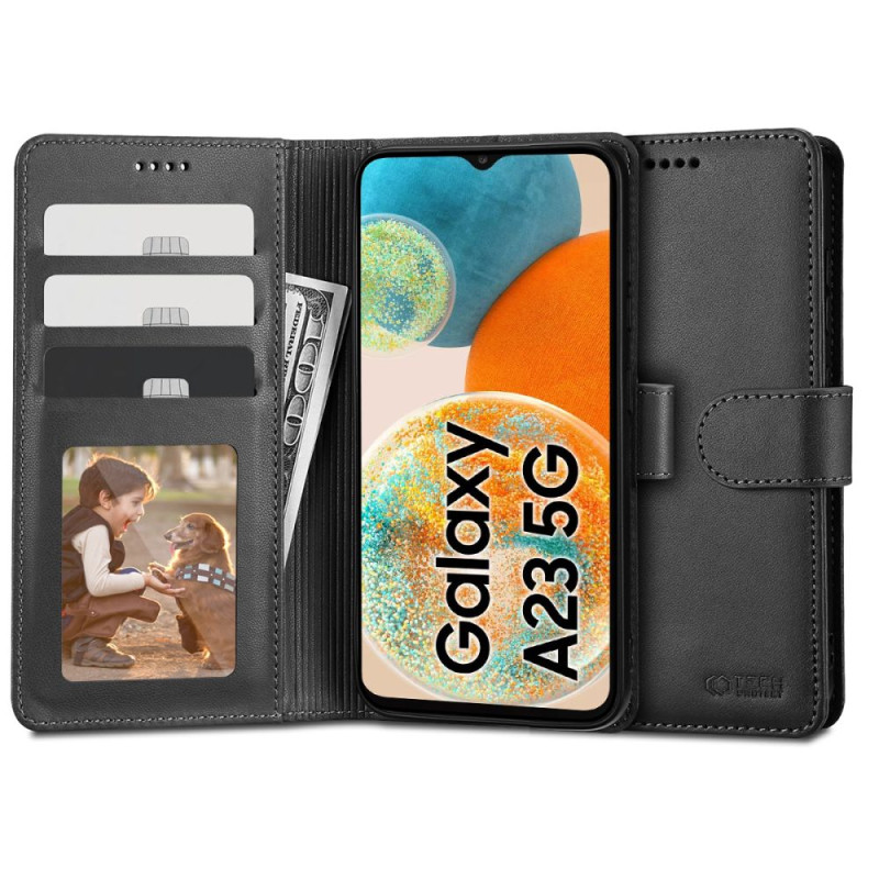 Etui Do Galaxy A23 5G Tech-Protect Wallet Czarny