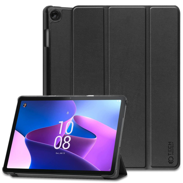 Etui Do Lenovo Tab M10 Plus 10.6 3Gen TB125 / TB128 Tech-Protect Smartcase Czarny