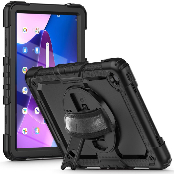 Etui Do Lenovo Tab M10 Plus 10.6 3Gen TB125 / TB128 Tech-Protect Solid360 Czarny