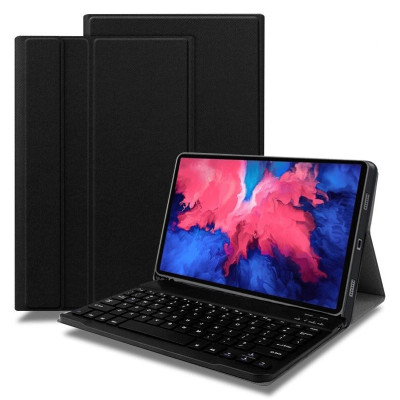 Etui Z Klawiaturą Do Lenovo Tab M10 Plus 10.6 3Gen TB125 / TB128 Tech-Protect Sc Pen Czarny