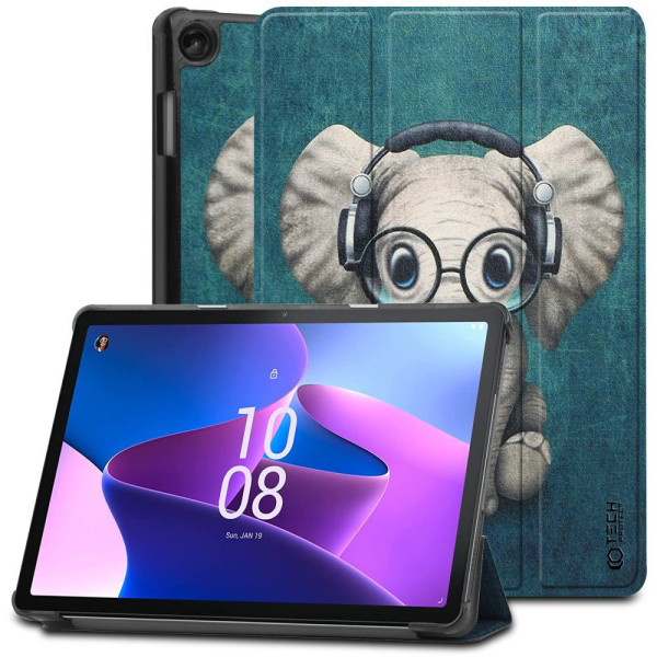 Etui Do Lenovo Tab M10 10.1 3Gen TB328 Tech-Protect Smartcase Zielony
