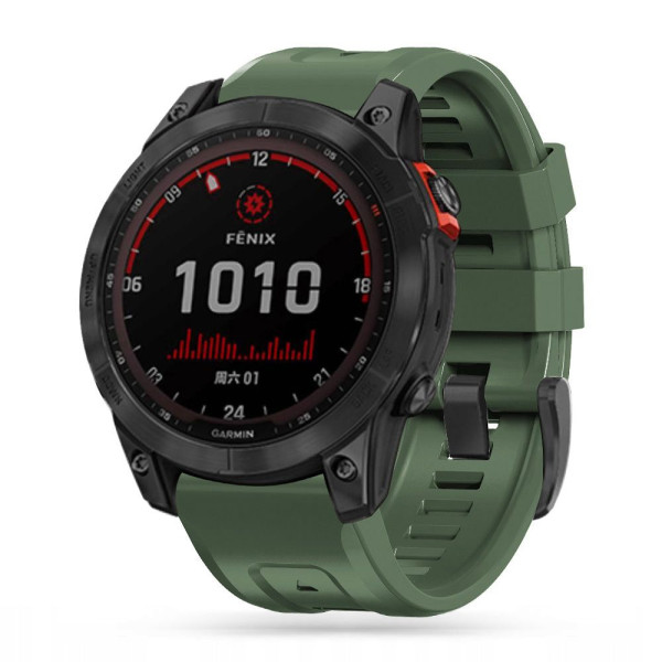 Pasek Do Garmin Fenix 5 / 6 / 6 Pro / 7 Tech-Protect Iconband Zielony
