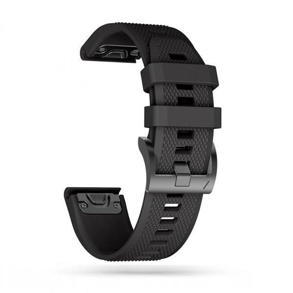 Pasek Do Garmin Fenix 3 / 5X / 3HR / 5X Plus / 6X / 6X Pro / 7X Tech-Protect Smooth Czarny