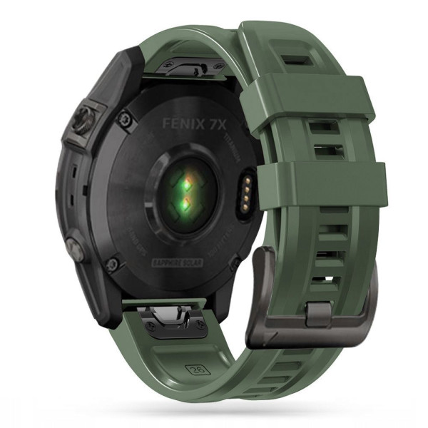 Pasek Do Garmin Fenix 3 / 5X / 3HR / 5X Plus / 6X / 6X Pro / 7X Tech-Protect Iconband Zielony