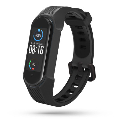 Pasek Do Xiaomi Mi Smart Band 5 / 6 / 6 NFC Tech-Protect Armour Czarny
