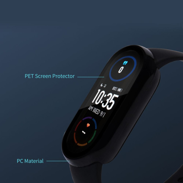 Etui Do Xiaomi Mi Band 3 / 4 / 5 / 6 / 6 NFC Tech-Protect Defense360 Czarny