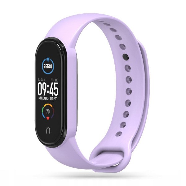 Pasek Do Xiaomi Mi Smart Band 5 / 6 / 6 NFC / 7 Tech-Protect Iconband Fioletowy