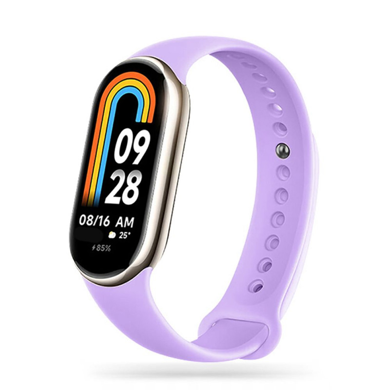 Pasek Do Xiaomi Smart Band 8 / 8 NFC Tech-Protect Iconband Fioletowy