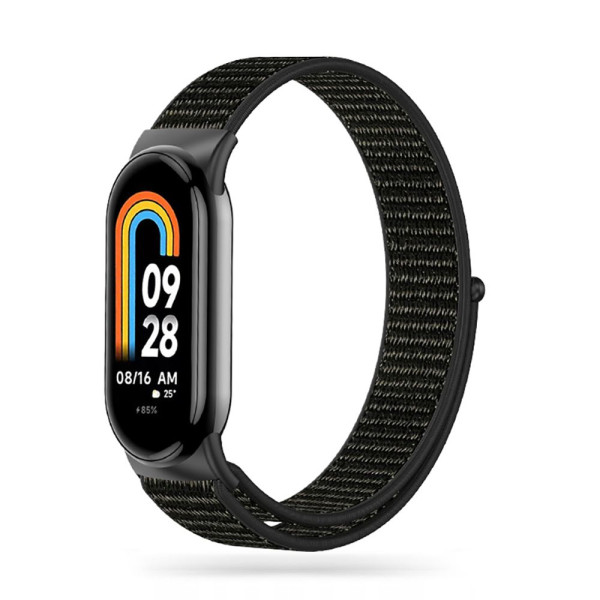 Pasek Do Xiaomi Smart Band 8 / 8 NFC Tech-Protect Nylon Czarny