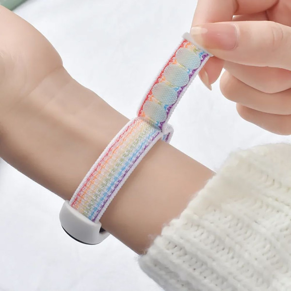 Pasek Do Xiaomi Smart Band 8 / 8 NFC Tech-Protect Nylon Czarny
