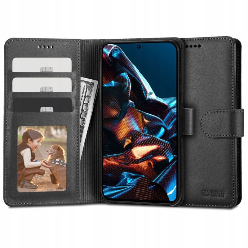 Etui Do Xiaomi Redmi Note 12 Pro / Poco X5 Pro 5G Tech-Protect Wallet Czarny