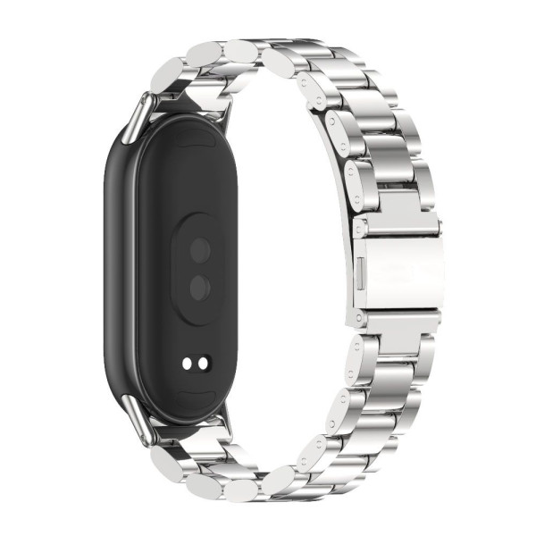 Bransoletka Do Xiaomi Smart Band 8 / 8 NFC Tech-Protect Stainless Srebrny