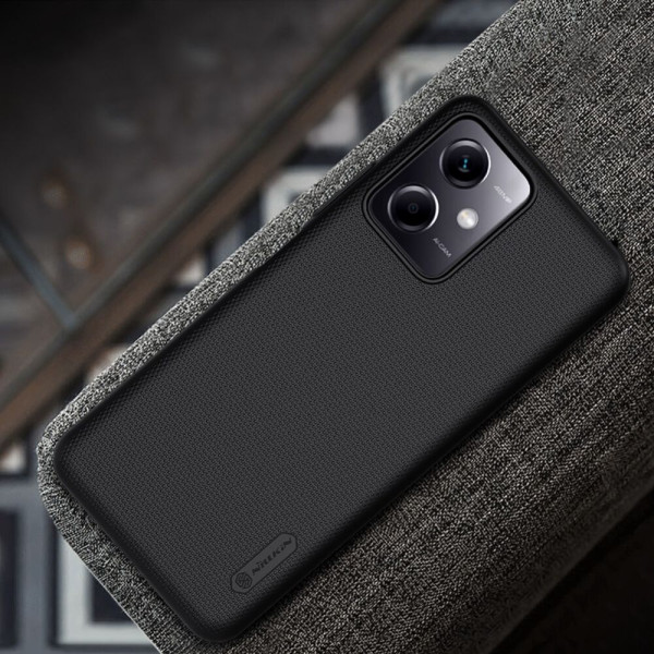 Etui Do Xiaomi Redmi Note 12 5G / Poco X5 5G Nillkin Frosted Shield Czarny
