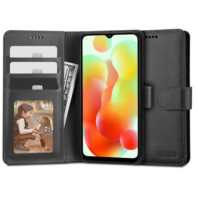 Etui Do Xiaomi Redmi 12C Tech-Protect Wallet Czarny