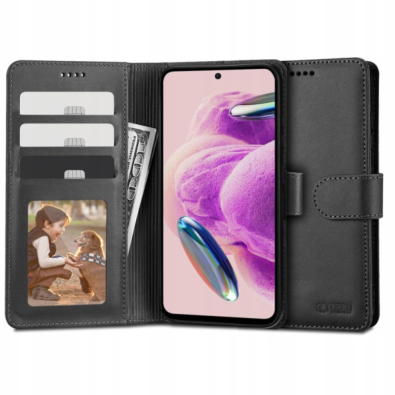 Etui Do Xiaomi Redmi Note 12S Tech-Protect Wallet Czarny