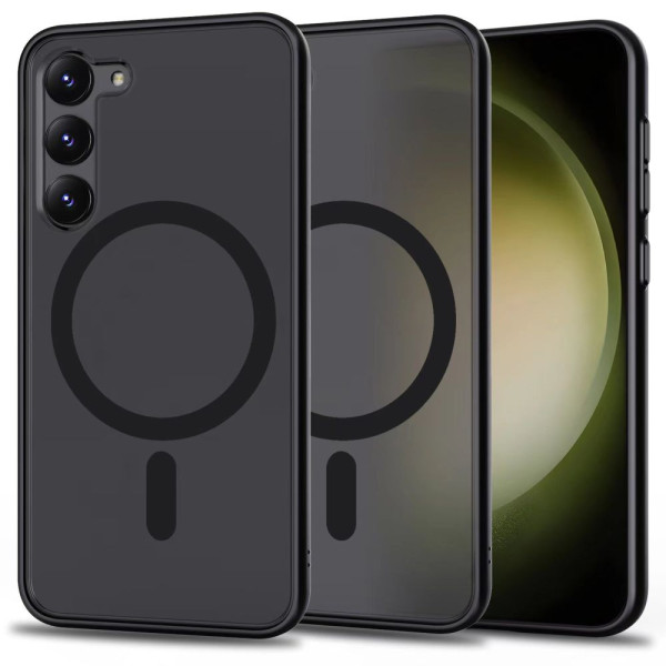 Etui Do Galaxy S23 Tech-Protect Magmat MagSafe Czarny Matowy