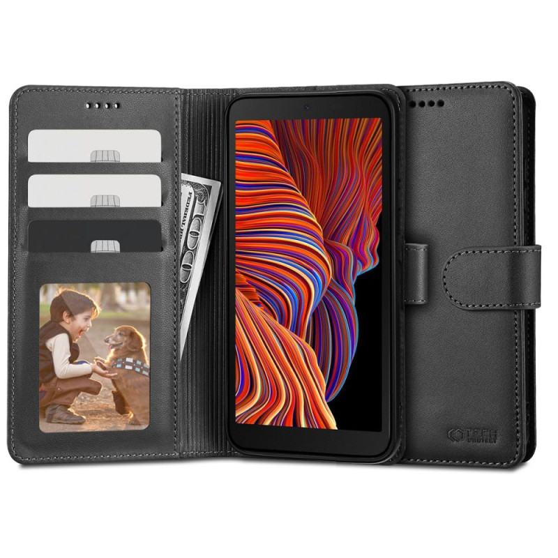 Etui Do Galaxy Xcover 5 Tech-Protect Wallet " 2 " Czarny