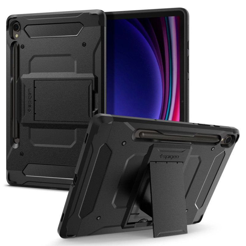 Etui Do Galaxy Tab S9 11.0 X710 / X716B Spigen Tough Armor " Pro " Czarny