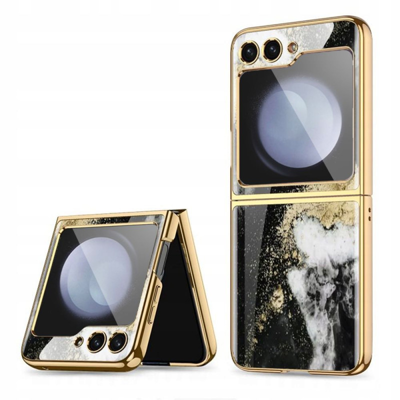 Etui Do Galaxy Z Flip 5 Tech-Protect Mood Marble Czarny