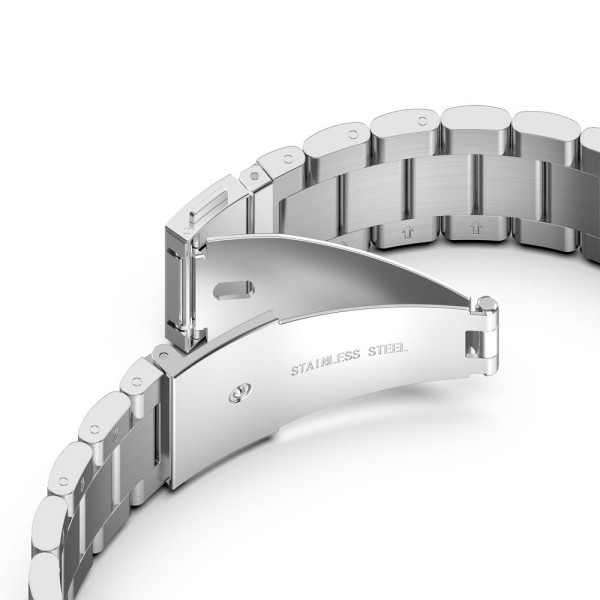 Bransoletka Do Samsung Galaxy Watch 4 / 5 / 5 Pro ( 40 / 42 / 44 / 45 / 46 mm ) Tech-Protect Stainless Srebrny
