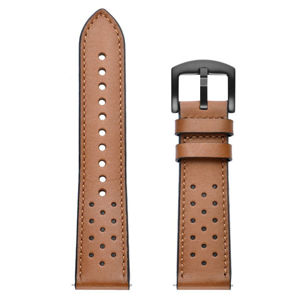 Pasek Do Samsung Galaxy Watch 4 / 5 / 5 Pro ( 40 / 42 / 44 / 45 / 46 mm ) Tech-Protect Leather Brązowy