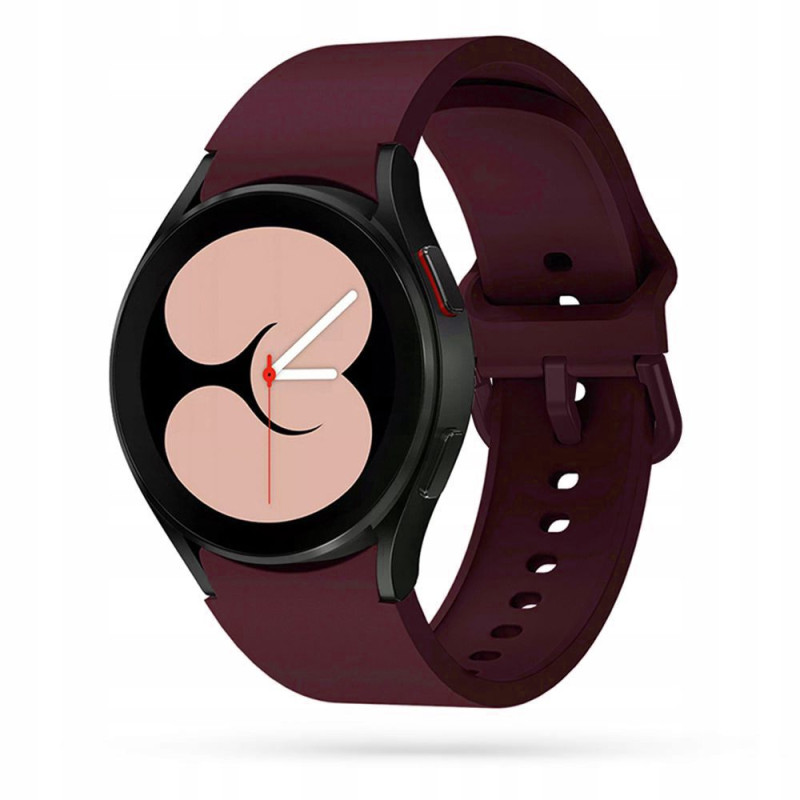 Pasek Do Samsung Galaxy Watch 4 / 5 / 5 Pro ( 40 / 42 / 44 / 45 / 46 mm ) Tech-Protect Icon Band Czerwony