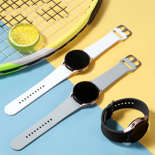 Pasek Do Samsung Galaxy Watch 4 / 5 / 5 Pro ( 40 / 42 / 44 / 45 / 46 mm ) Tech-Protect Icon Band Czerwony