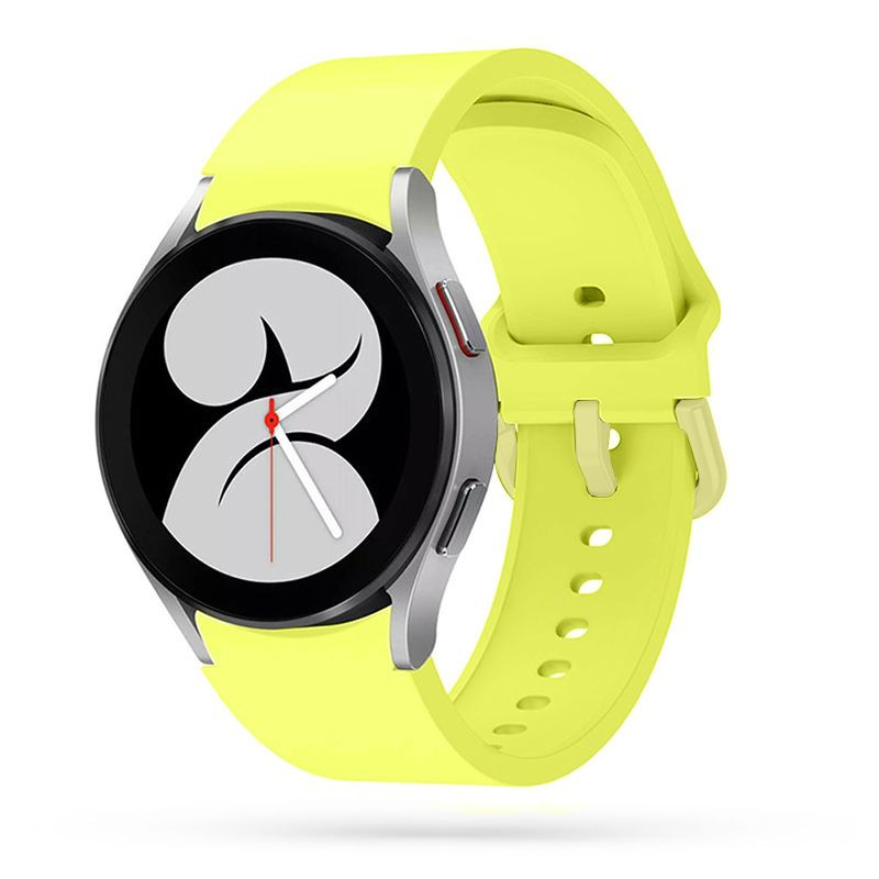 Pasek Do Samsung Galaxy Watch 4 / 5 / 5 Pro ( 40 / 42 / 44 / 45 / 46 mm ) Tech-Protect Icon Band Żółty