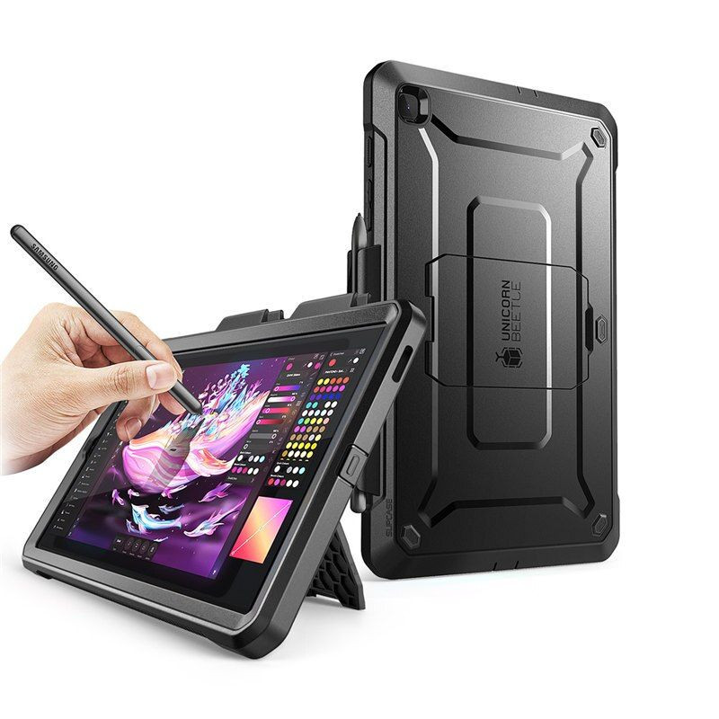 Etui Do Galaxy Tab S6 Lite 10.4 2020 / 2022 Supcase Unicorn Beetle Pro Czarny